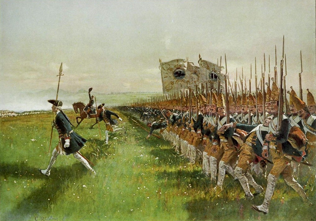 Hohenfriedeberg_-_Attack_of_Prussian_Infantry_-_1745.jpg