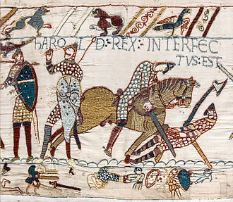 330px-Bayeux_Tapestry_scene57_Harold_death.jpg